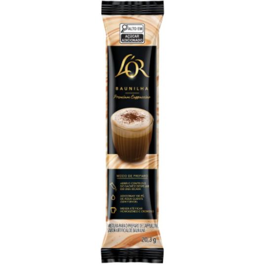 Cappuccino Soluvel Lor 20,3g Vanilla