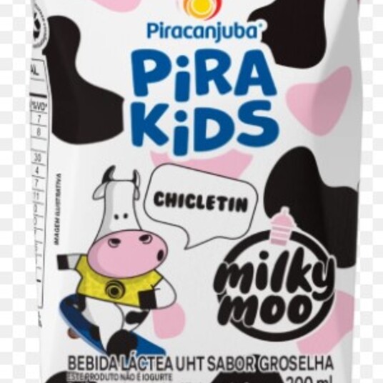 Bebida Lact.milkymoo Pirakids 200ml Chicletin