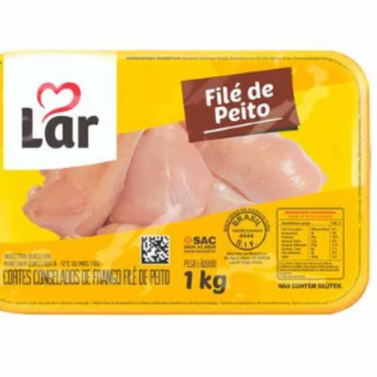 File de Peito Lar 1kg Cong.bdj