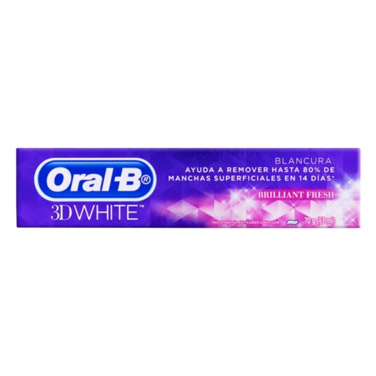 Creme Dental Oral-b 70g 3d White Br.fr.