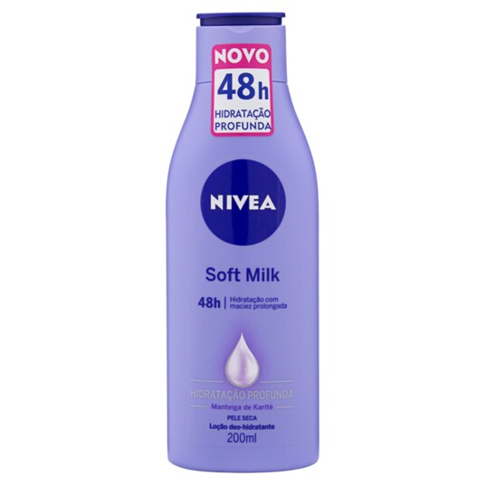 Hidrat.nivea 200ml Soft Milk