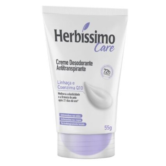 Desod.creme Bisnaga Herbissimo 55g Linhaca Coenzi.