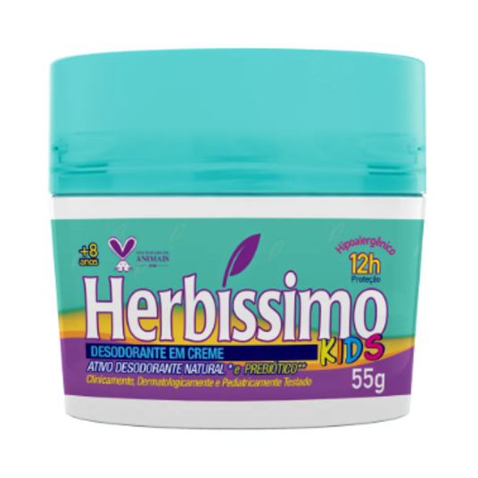 Desod.creme Bisnaga Herbissimo 55g Kids