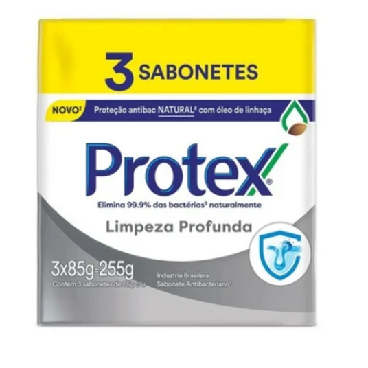 Sabonete Barra Protex 85g Lv3pg- Limpeza Profund