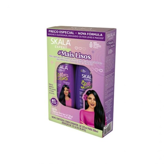 Kit Sh.+cond.skala 325+200ml Mais Lisos