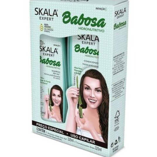 Kit Sh.+cond.skala 325+200ml Babosa