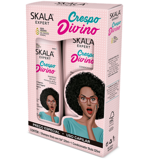 Kit Sh.+cond.skala 325+200ml Crespo Divino
