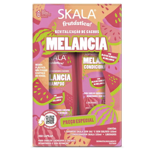 Kit Sh.+cond.skala 325+200ml Melancia