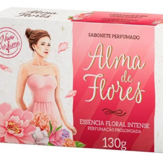 Sabonete Barra Glic.alm.flores 130g Intense