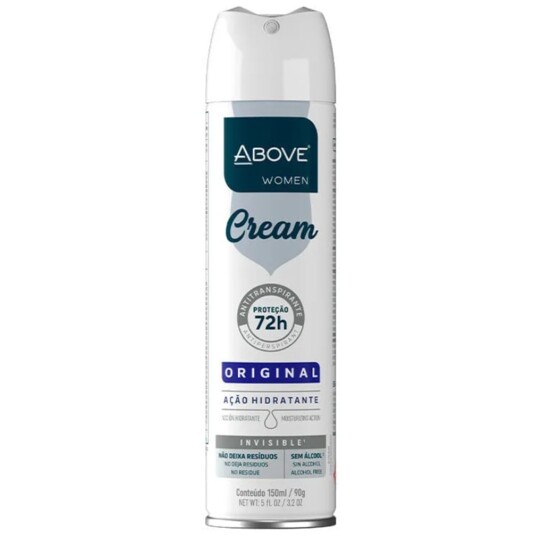 Desod.aerossol Above Wom 150ml Cream Original