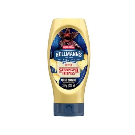 Maionese Hellmanns 335g Queijo Sinistro