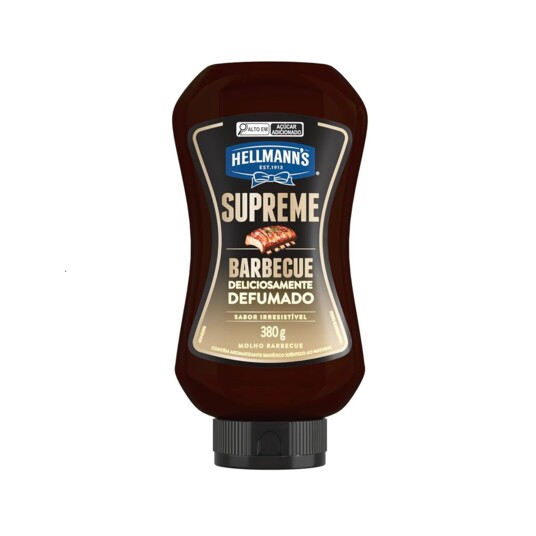 Barbecue Defumado Hellmanns 380g Supreme