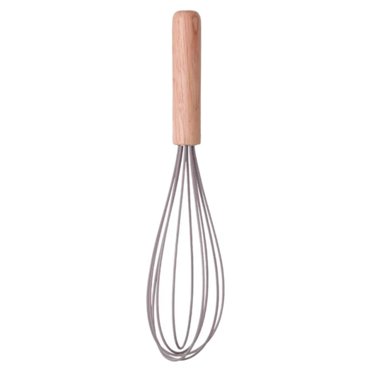 Batedor de Ovos Silicone Mozcada Un Cabo Madei.cin