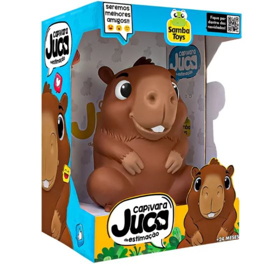 Capivara Juca Vinil Samba Toys 25cm
