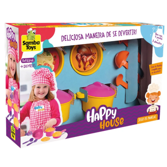 Jogo de Panela Samba Toys 38cm C/acess.