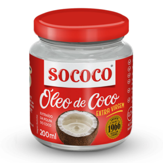 Oleo de Coco Sococo 200ml