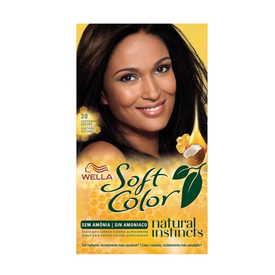 Tintura S/amonia Soft Color Un 30 Castanho Esc