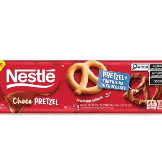Biscoito Neslte 80g Chocopretzel