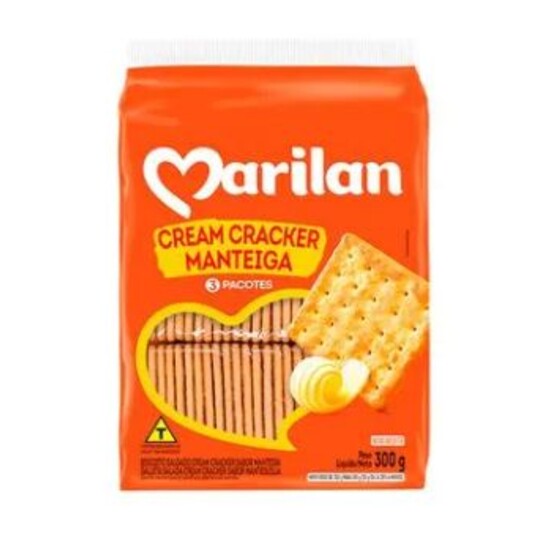 Biscoito Cr.cracker Marilan 300g Manteiga