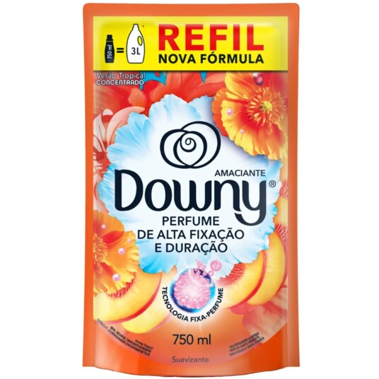 Amaciante Conc.downy 750ml Tropical Sache