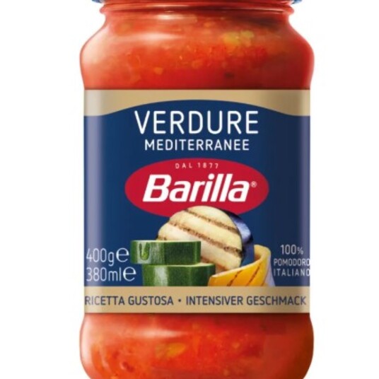 Molho de Tomate Barilla 400g Verdure Medit.