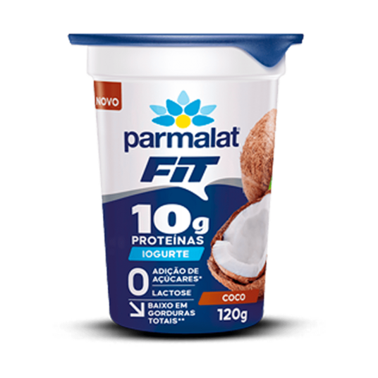 Iogurte Fit Parmalat 120g Z.lac.coco
