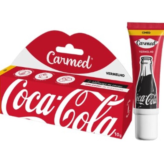 Hidrat.labial Carmed 10g Coca Cola Verm.