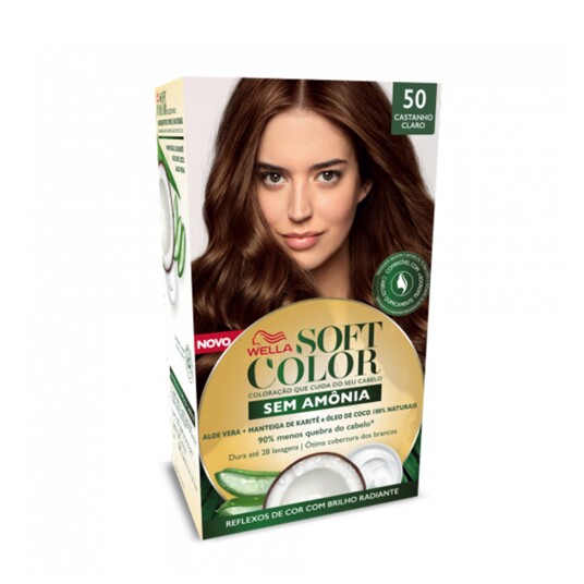 Tintura S/amonia Soft Color Un 50 Castanho Cla