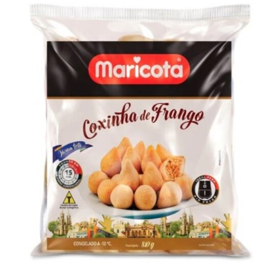 Salgadinho Maricota 420g Coxinha Frango