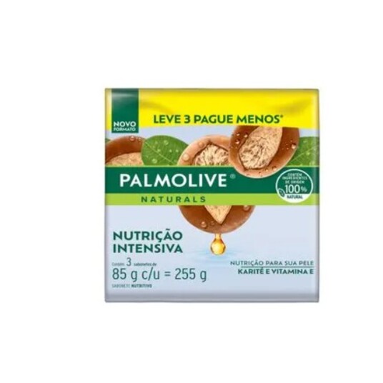 Sabonete Barra Palmolive 85g 3pack Karite