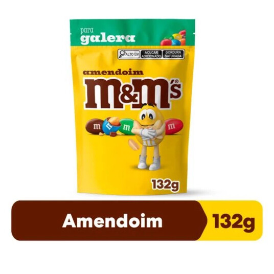 Chocolate M&ms 132g Choc.c/amendoim