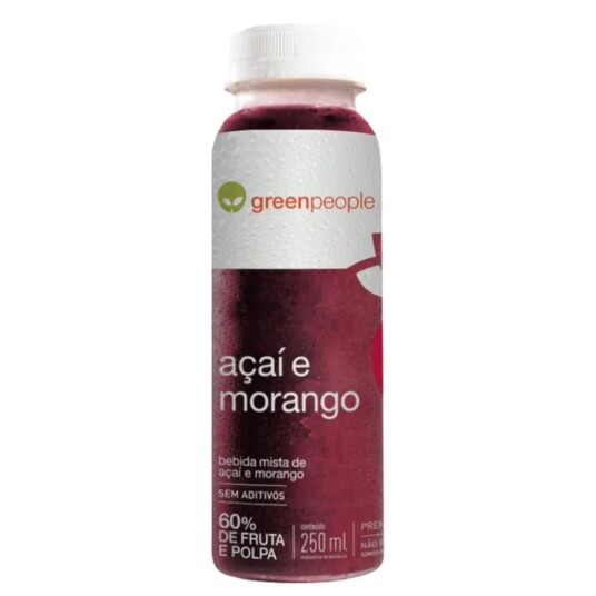 Suco Greenpeople 250ml Acai/morango