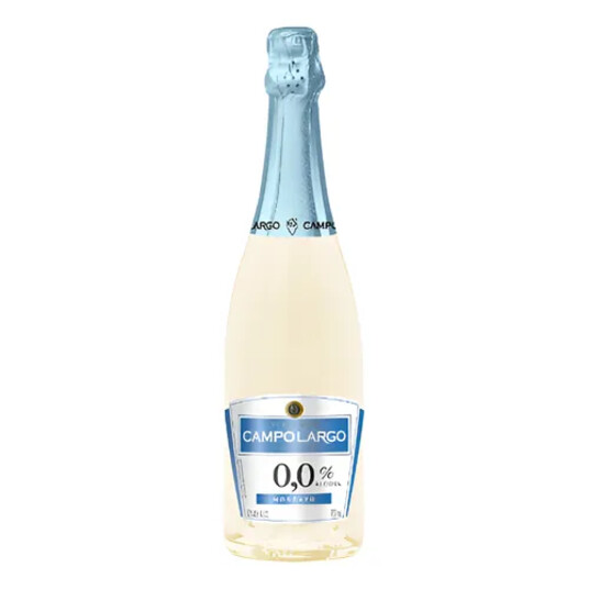 Espumante Campo Largo 750ml Zero Alcool