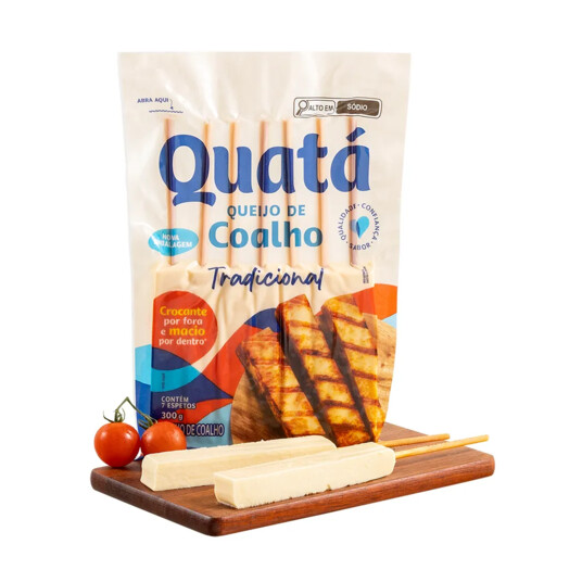 Queijo Coalho Quata 300g Tradic.espeto