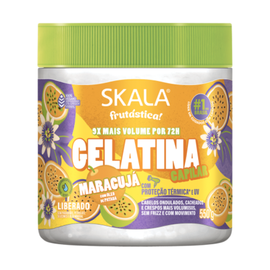 Gelatina Skala 550g Maracuja