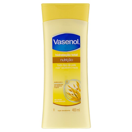 Locao Hidrat.vasenol 400ml Nutricao