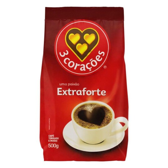 Cafe 3 Coracoes 500g Extra Forte