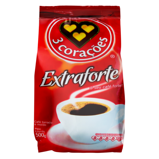 Cafe 3 Coracoes 500g Extra Forte
