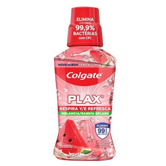 Enxaguante Bucal Colgate 250ml Plax Melancia