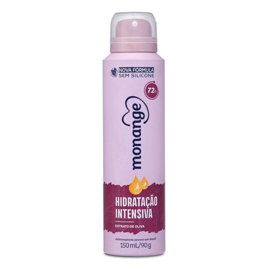 Desod.aerossol Monange 150ml Hidr.intensiva
