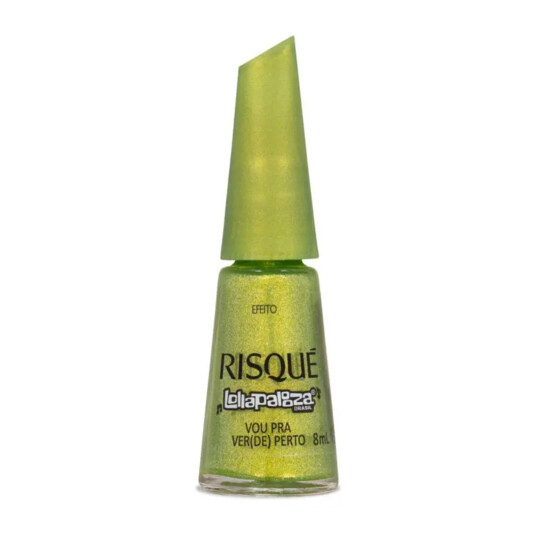 Esmalte Lollapalooza Risque 8ml Vo Pr.ver de Pe