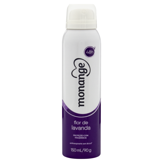 Desod.aerossol Monange 150ml Flor de Lavanda