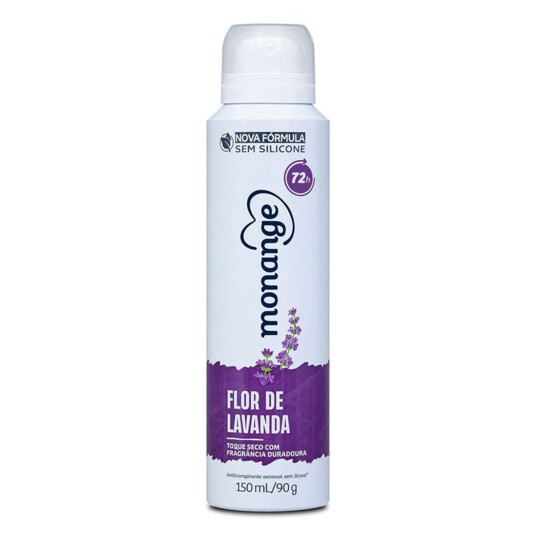 Desod.aerossol Monange 150ml Flor de Lavanda
