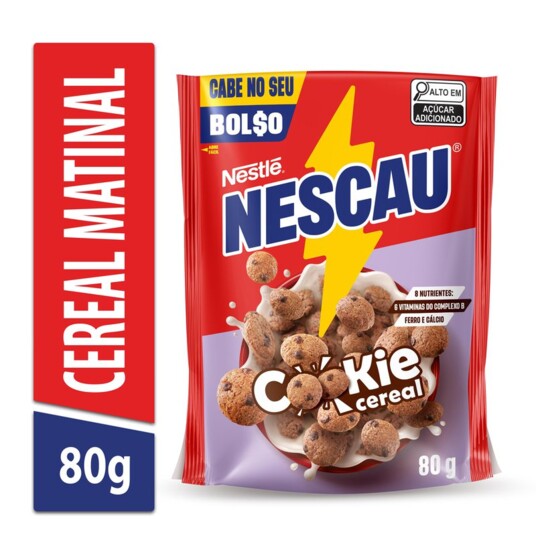 Cereal Matinal Cookie Nescau 80g