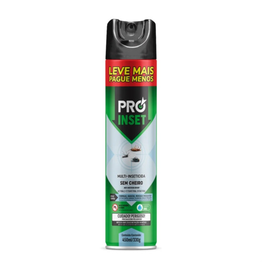 Inseticida Aero.pro Inset 450ml S/cheiro Lv+pg-