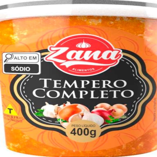 Tempero Completo Zana 400g