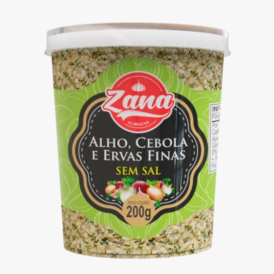 Alho C/ervas Finas Zana 200g