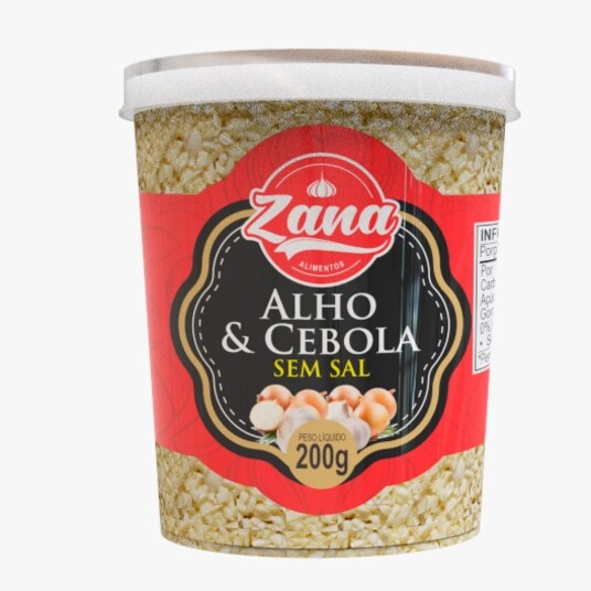 Alho e Cebola Picada Zana 200g