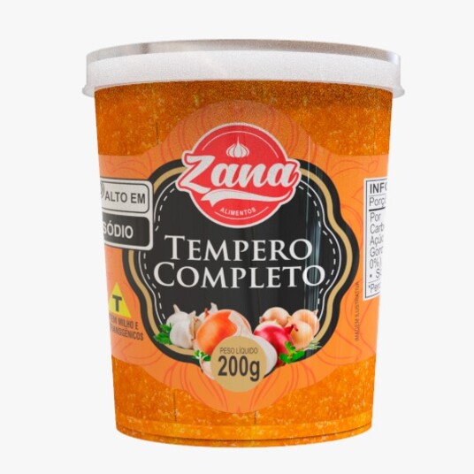 Tempero Completo Zana 200g