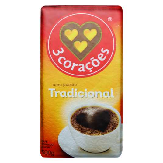 Cafe 3 Coracoes 500g Vacuo Trad.
